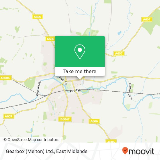 Gearbox (Melton) Ltd. map