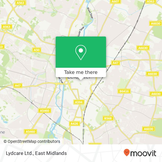 Lydcare Ltd. map