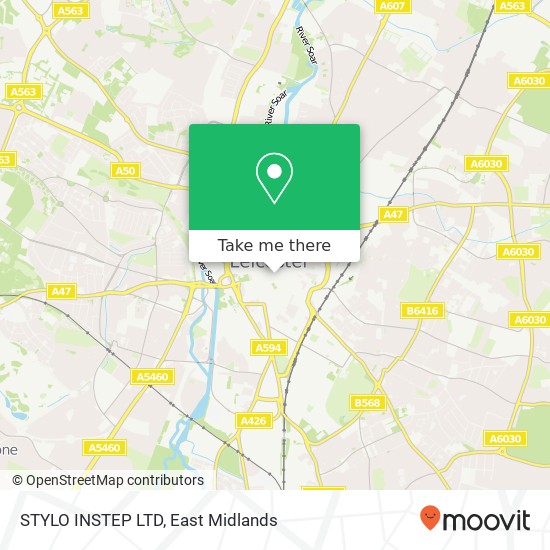 STYLO INSTEP LTD map