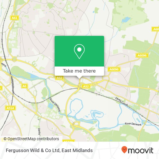 Fergusson Wild & Co Ltd map