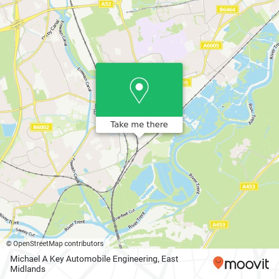 Michael A Key Automobile Engineering map