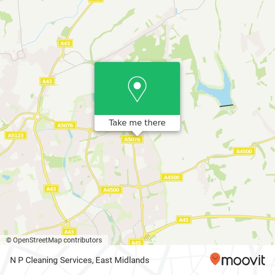 N P Cleaning Services map