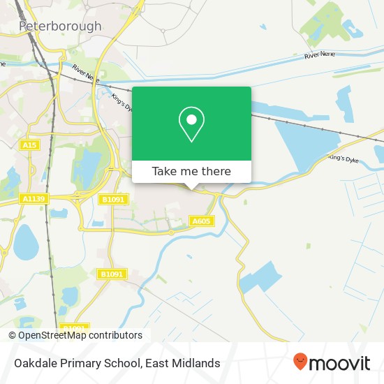 Oakdale Primary School map