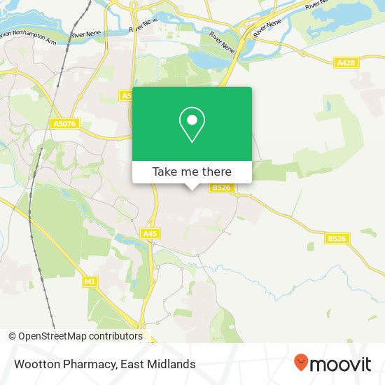 Wootton Pharmacy map