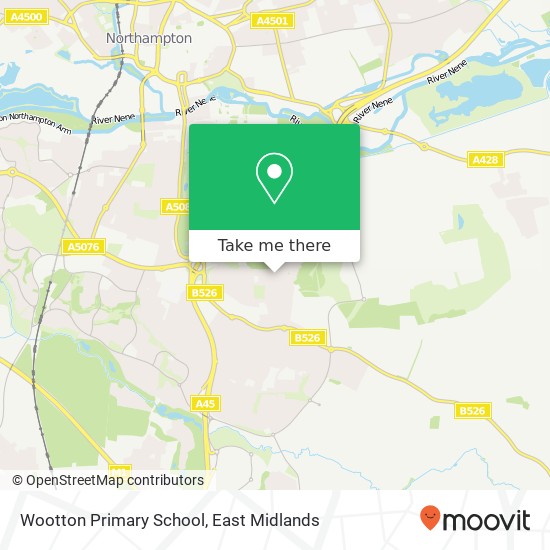 Wootton Primary School map