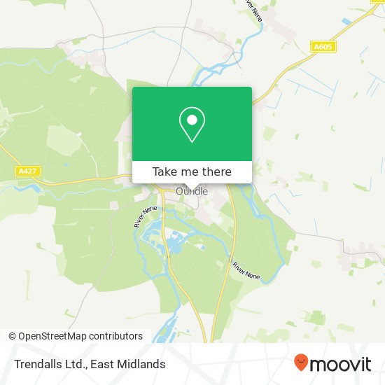 Trendalls Ltd. map