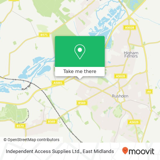 Independent Access Supplies Ltd. map