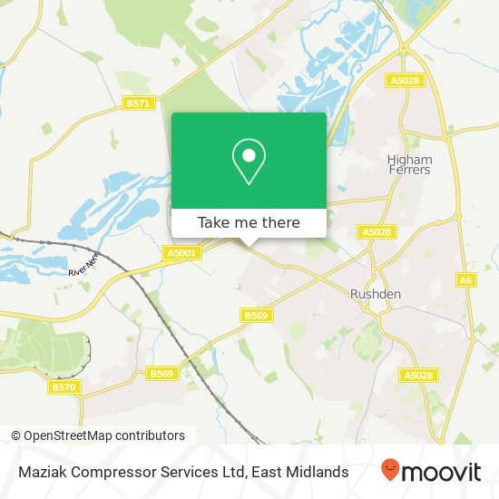 Maziak Compressor Services Ltd map