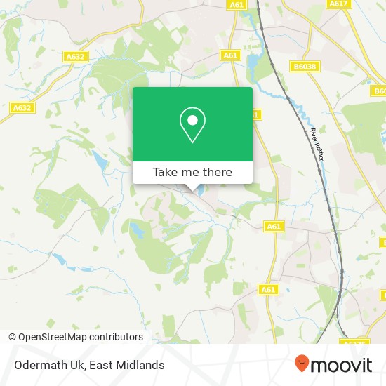 Odermath Uk map