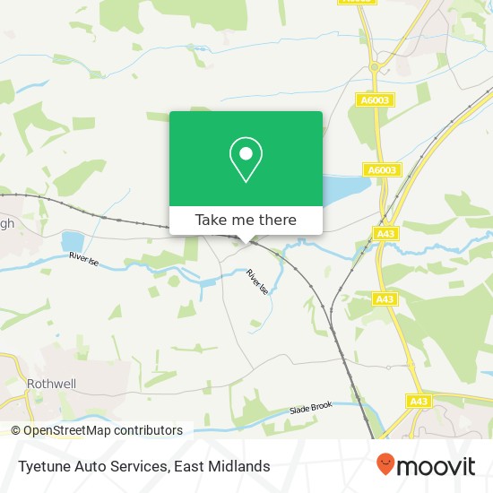 Tyetune Auto Services map