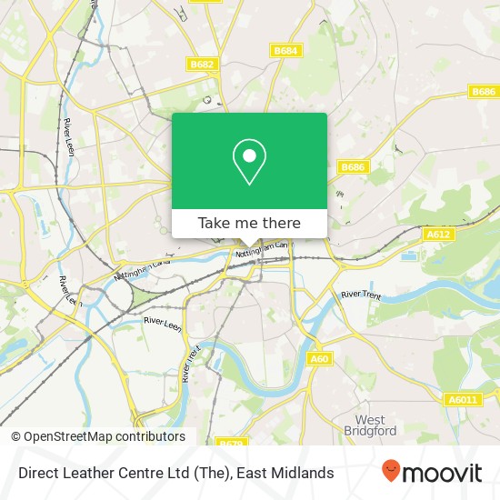 Direct Leather Centre Ltd (The) map