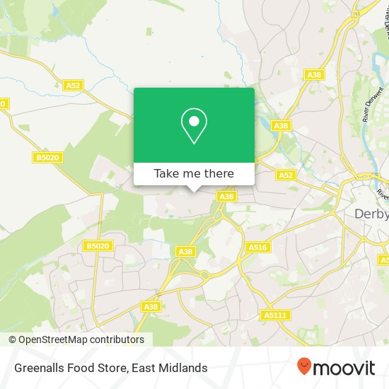 Greenalls Food Store map