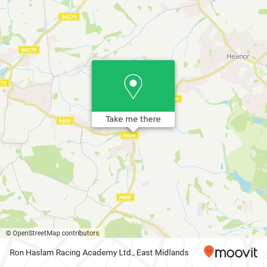 Ron Haslam Racing Academy Ltd. map