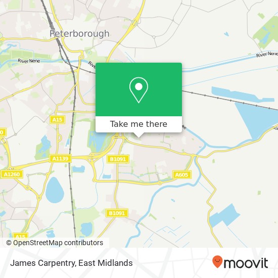 James Carpentry map