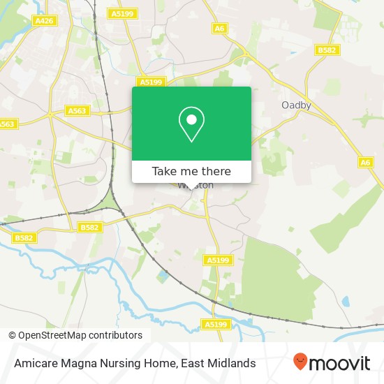 Amicare Magna Nursing Home map