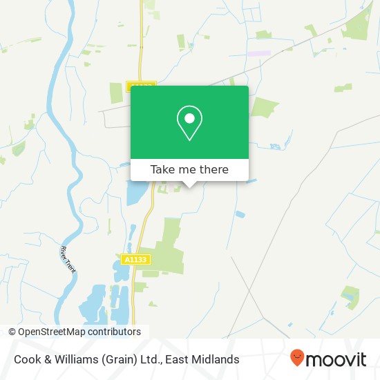 Cook & Williams (Grain) Ltd. map