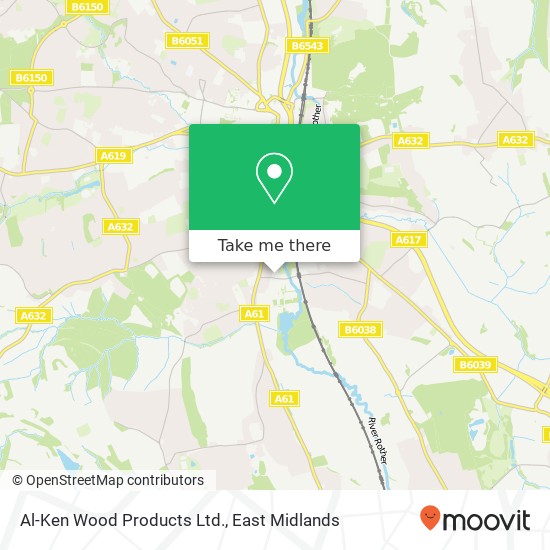 Al-Ken Wood Products Ltd. map