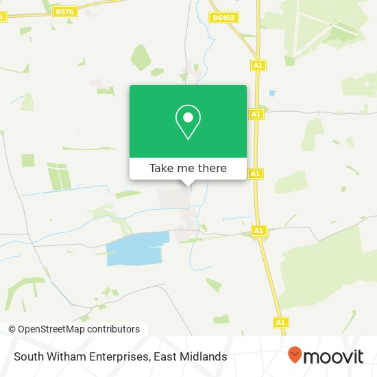 South Witham Enterprises map