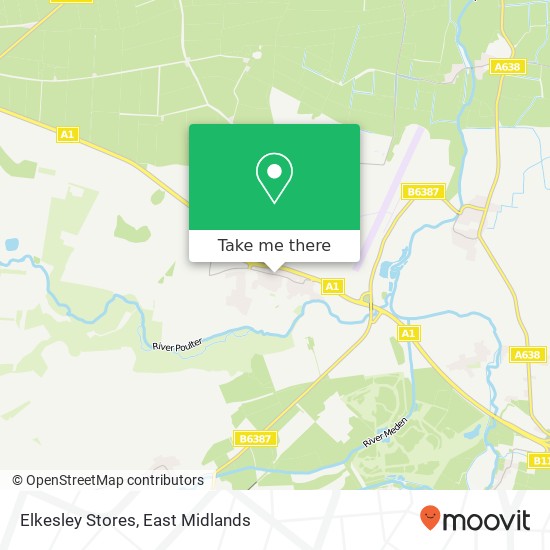 Elkesley Stores map