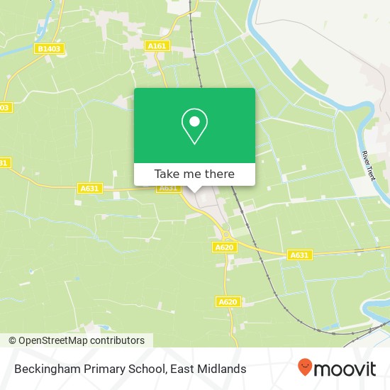 Beckingham Primary School map