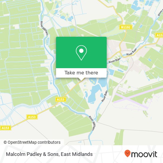 Malcolm Padley & Sons map