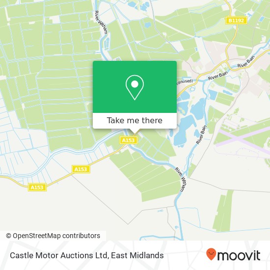 Castle Motor Auctions Ltd map