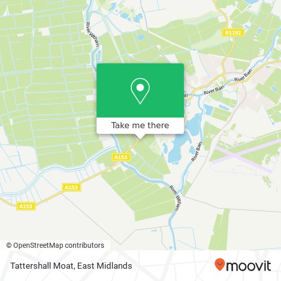 Tattershall Moat map