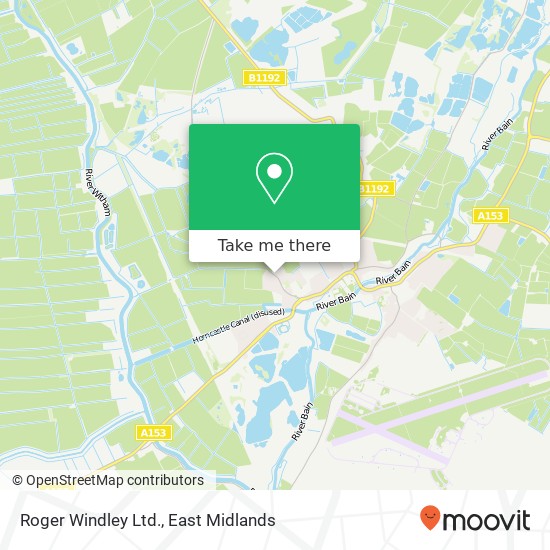 Roger Windley Ltd. map