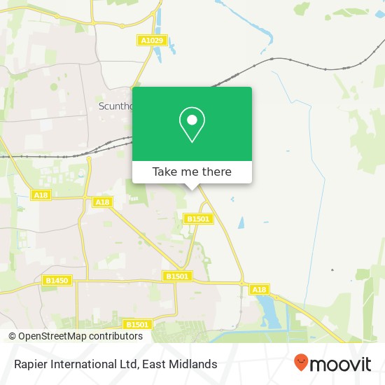 Rapier International Ltd map