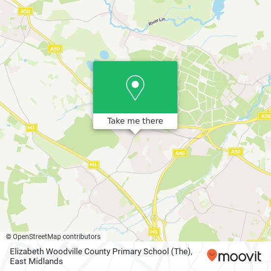 Elizabeth Woodville County Primary School (The) map