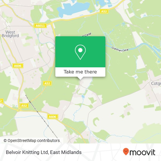 Belvoir Knitting Ltd map