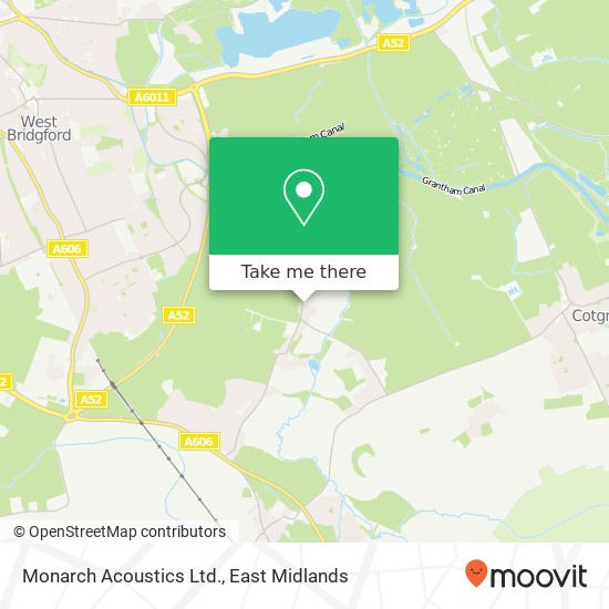 Monarch Acoustics Ltd. map