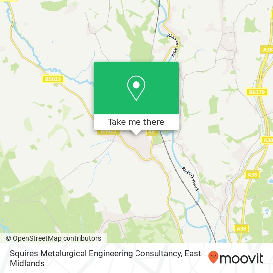 Squires Metalurgical Engineering Consultancy map