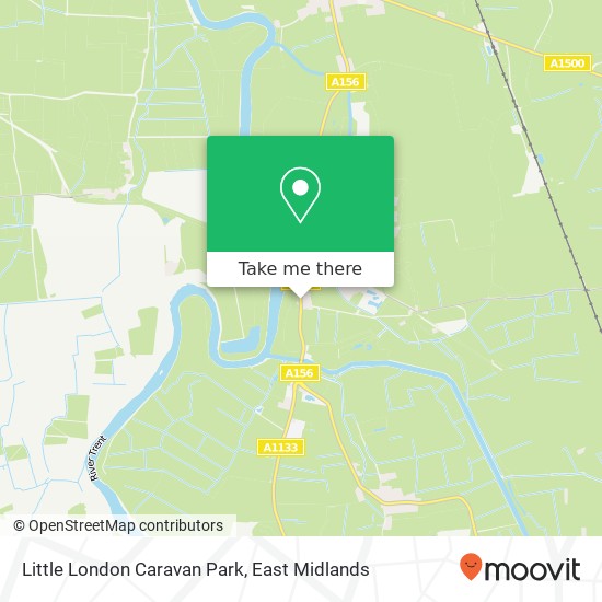 Little London Caravan Park map