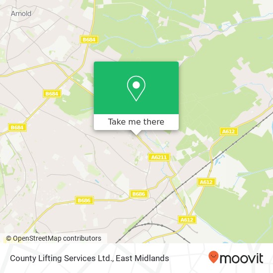 County Lifting Services Ltd. map