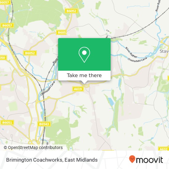 Brimington Coachworks map