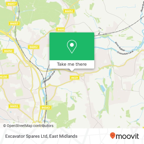 Excavator Spares Ltd map