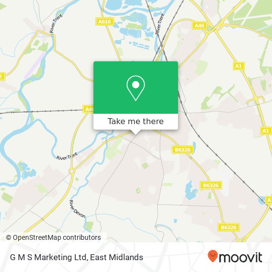 G M S Marketing Ltd map