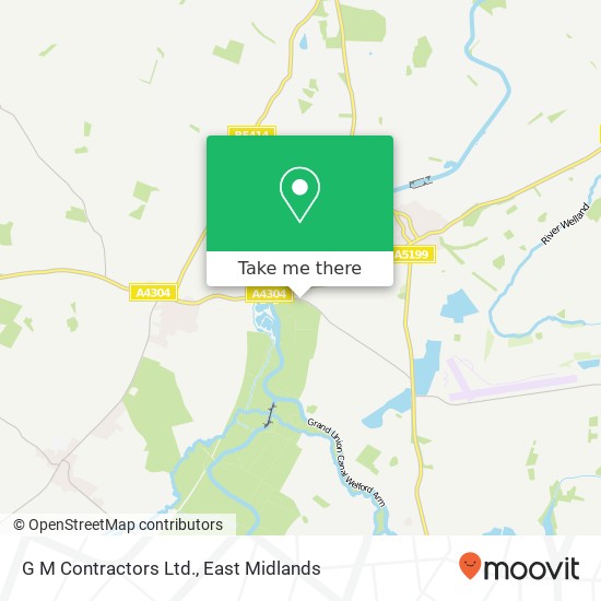G M Contractors Ltd. map