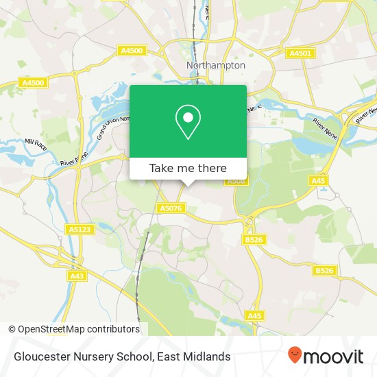 Gloucester Nursery School map