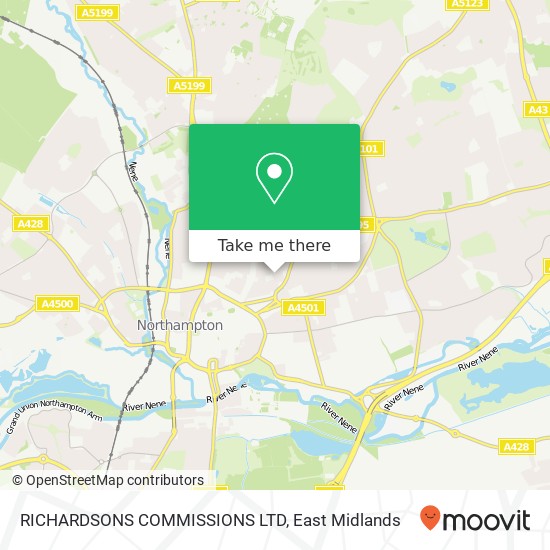 RICHARDSONS COMMISSIONS LTD map