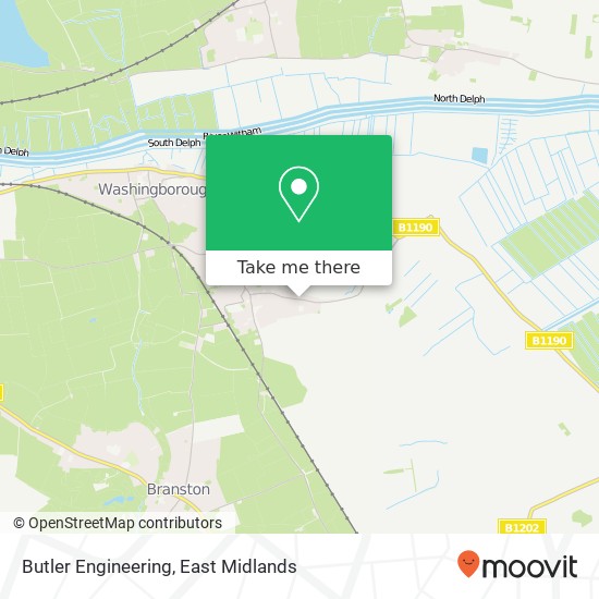 Butler Engineering map