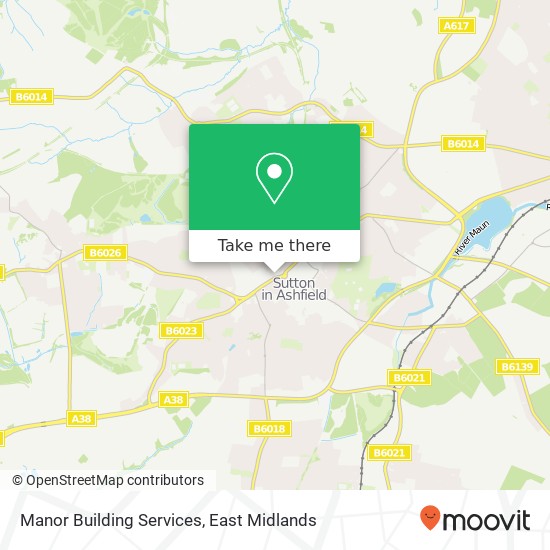 Manor Building Services map