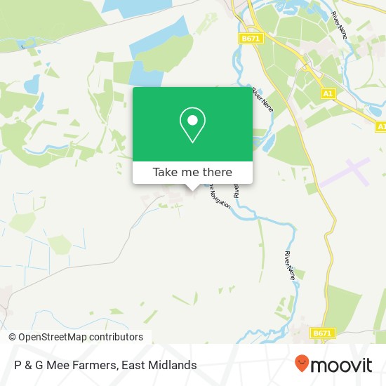 P & G Mee Farmers map