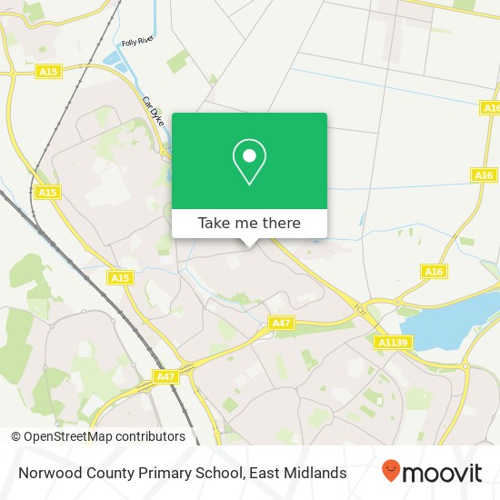 Norwood County Primary School map