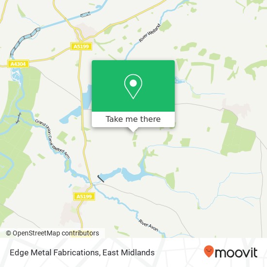 Edge Metal Fabrications map