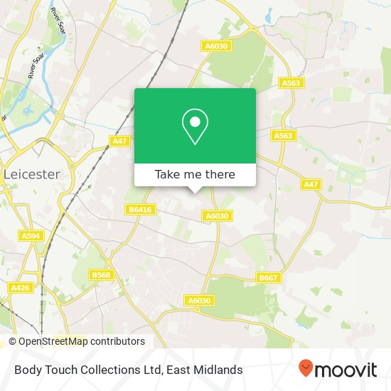 Body Touch Collections Ltd map