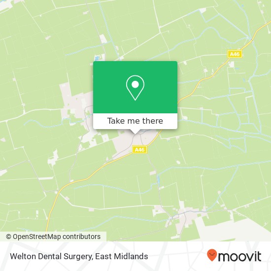 Welton Dental Surgery map