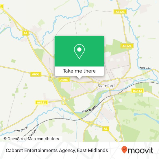 Cabaret Entertainments Agency map