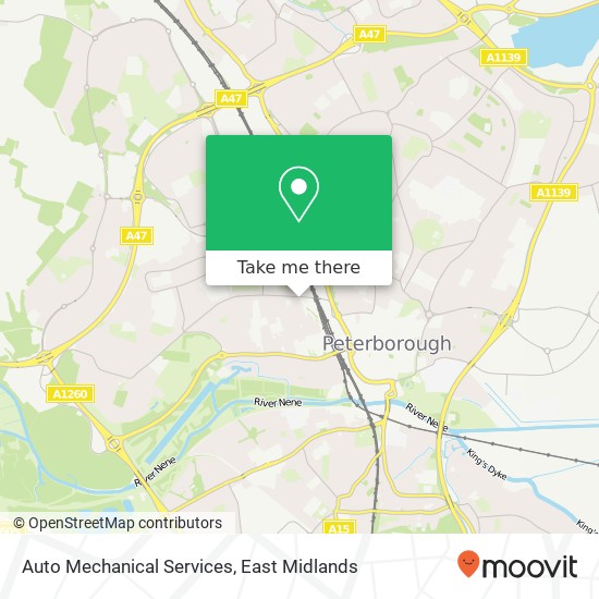 Auto Mechanical Services map